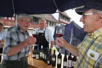 Das Wasser stahl dem Wein die Show